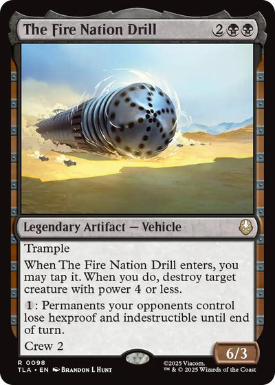 The Fire Nation Drill (98) (Avatar: The Last Airbender) (Foil)