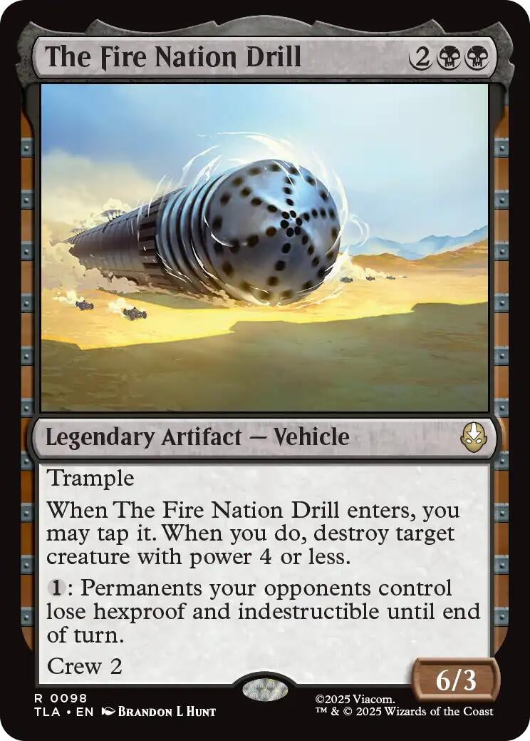 The Fire Nation Drill (98) (Avatar: The Last Airbender) (Foil)