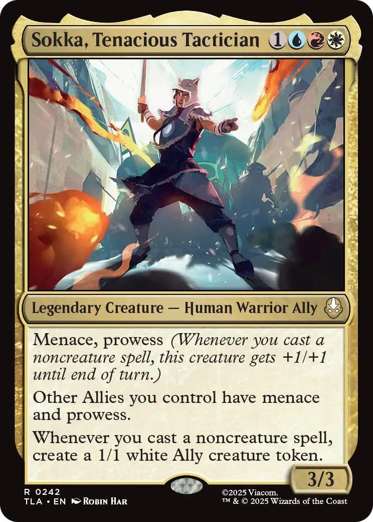 Sokka, Tenacious Tactician (242) (Avatar: The Last Airbender)