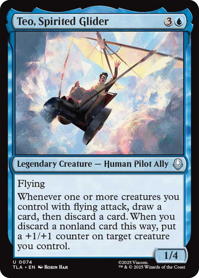 Teo, Spirited Glider (74) (Avatar: The Last Airbender)