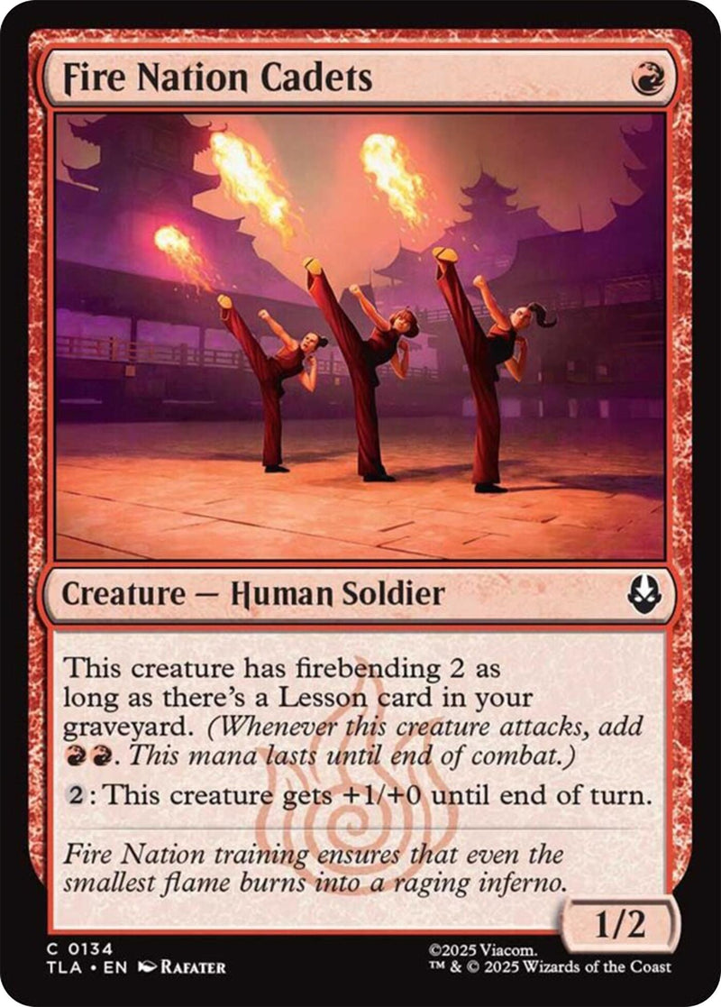 Fire Nation Cadets (134) (Avatar: The Last Airbender) (Foil)