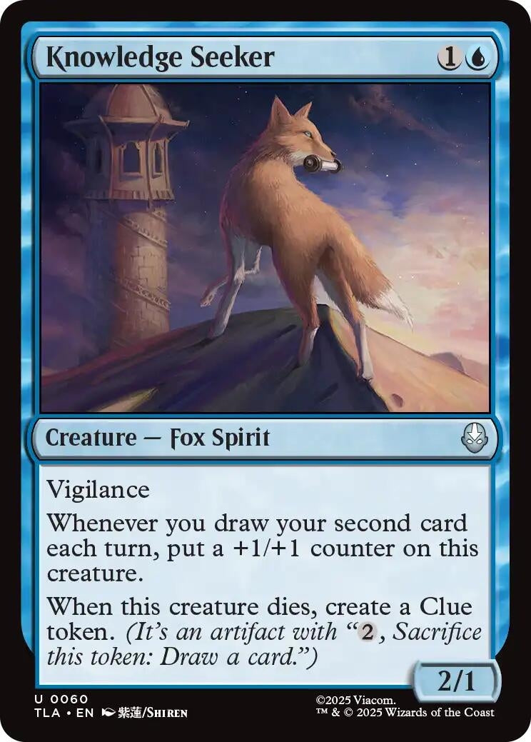 Knowledge Seeker (60) (Avatar: The Last Airbender) (Foil)