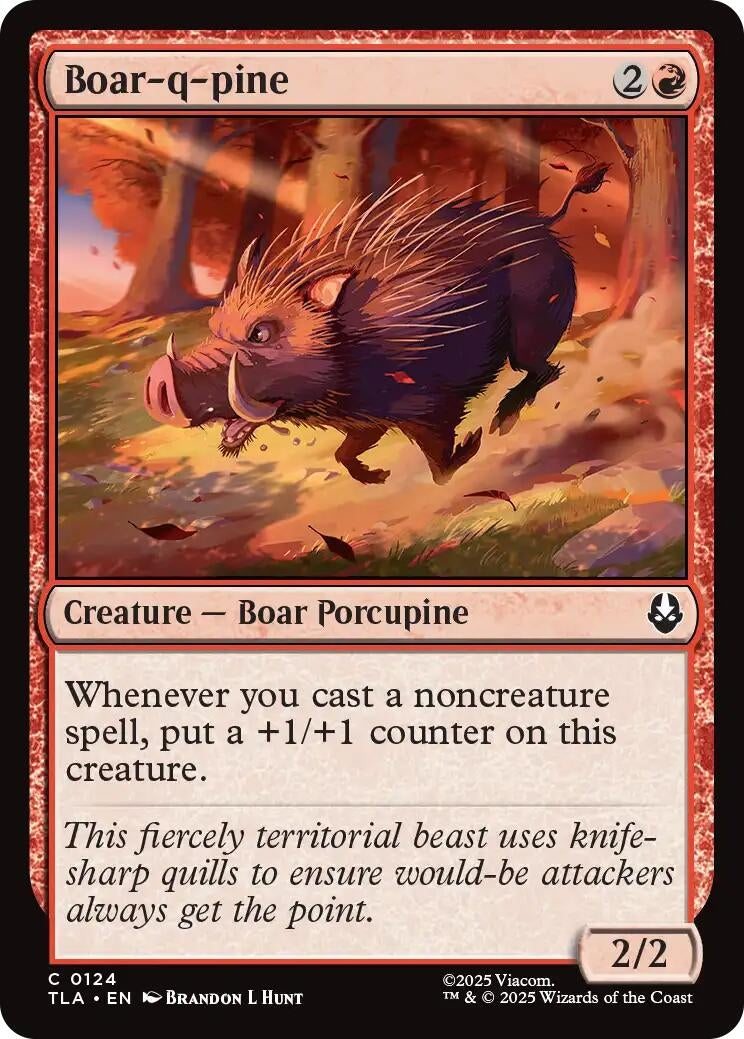 Boar-q-pine (124) (Avatar: The Last Airbender)
