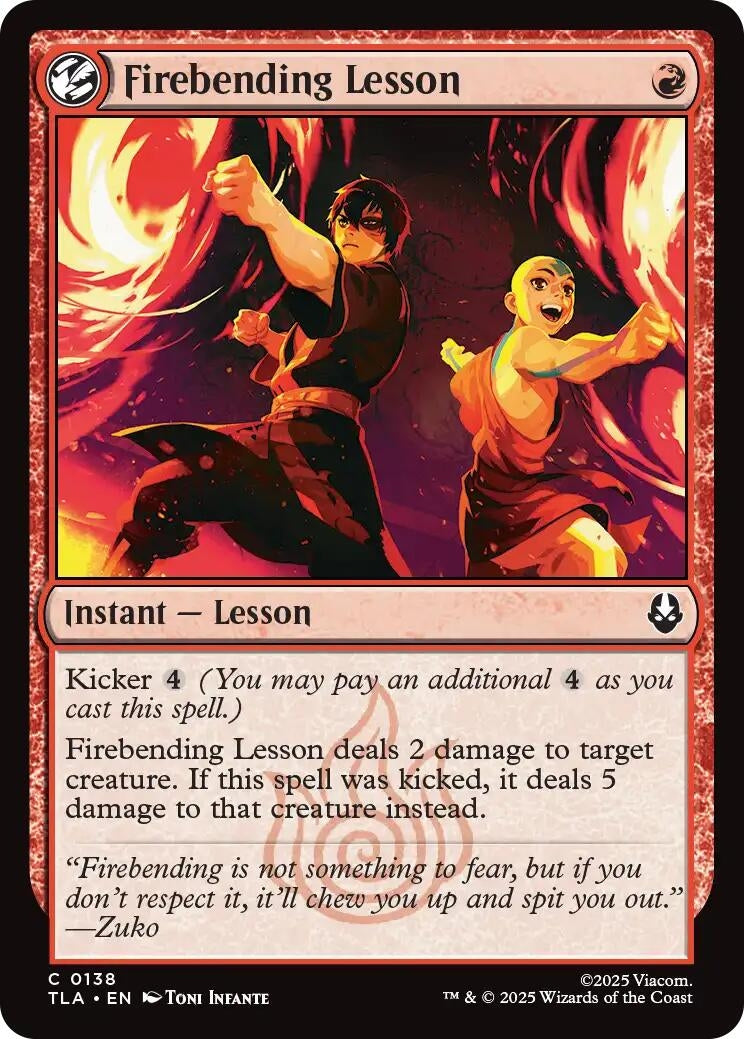 Firebending Lesson (138) (Avatar: The Last Airbender)