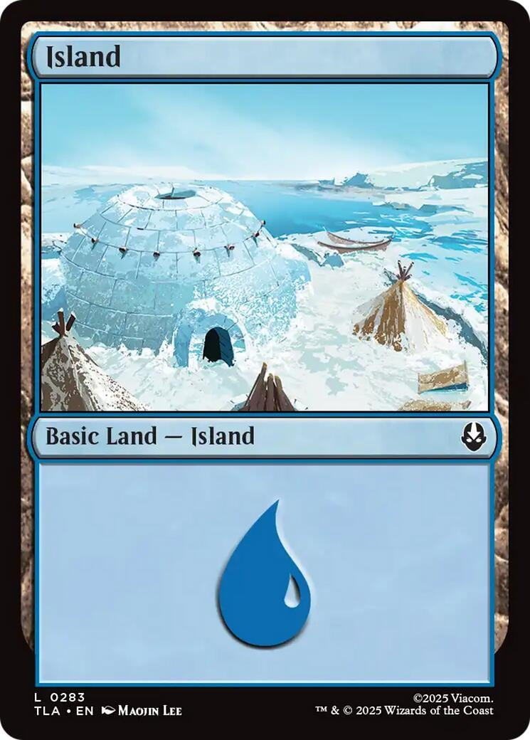 Island (0283) (283) (Avatar: The Last Airbender) (Foil)