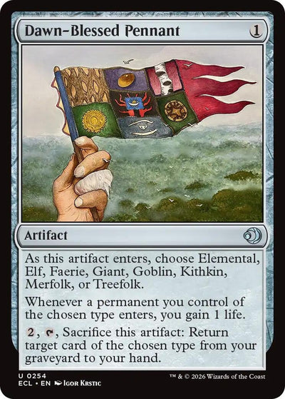 Dawn-Blessed Pennant (254) (Lorwyn Eclipsed)