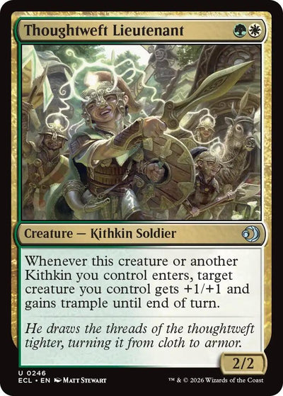 Thoughtweft Lieutenant (246) (Lorwyn Eclipsed)
