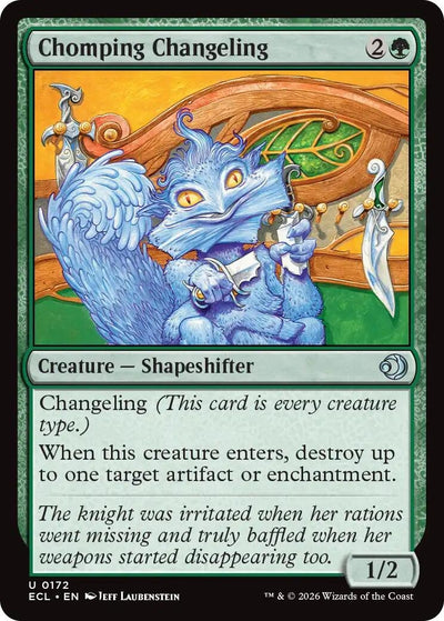 Chomping Changeling (172) (Lorwyn Eclipsed) (Foil)