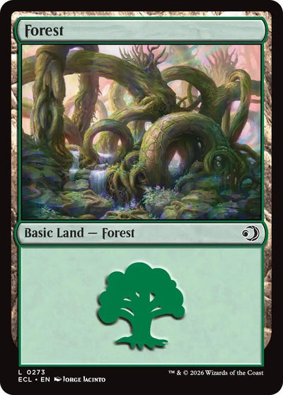 Forest (0273) (273) (Lorwyn Eclipsed)
