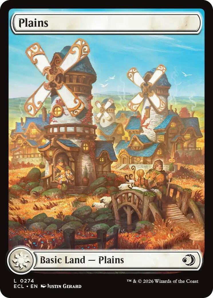 Image for Plains (0274) (274) (Lorwyn Eclipsed) (Foil) - Magic: The Gathering