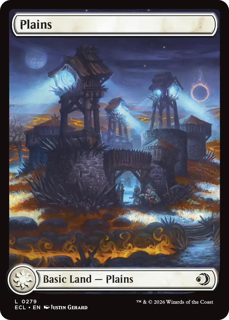 Image for Plains (0279) (279) (Lorwyn Eclipsed) (Foil) - Magic: The Gathering