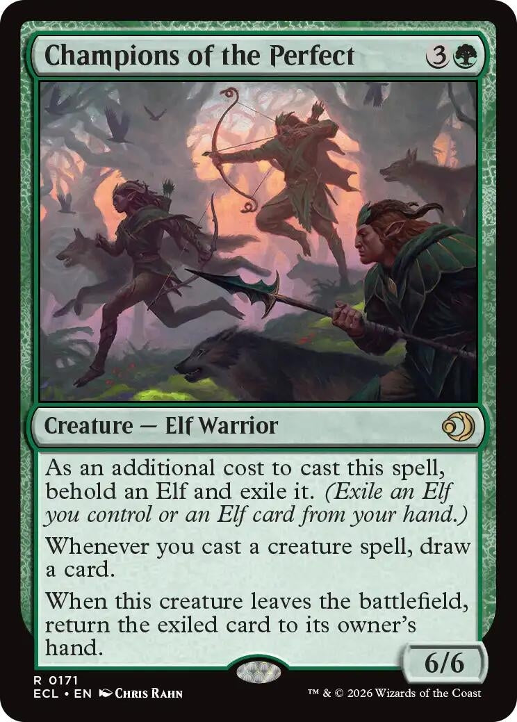 Image for Champions of the Perfect (171) (Lorwyn Eclipsed) (Foil) - Magic: The Gathering