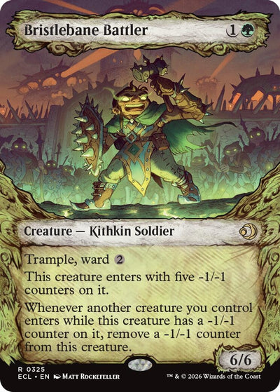 Bristlebane Battler (Showcase) (325) (Lorwyn Eclipsed)