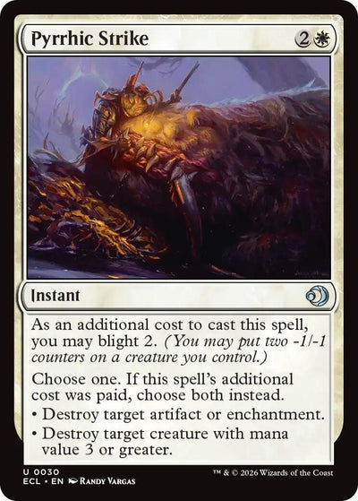 Pyrrhic Strike (30) (Lorwyn Eclipsed)