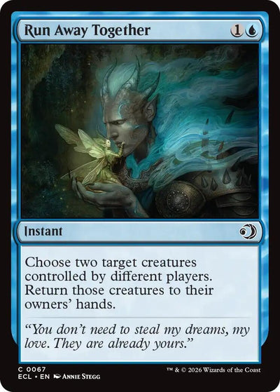 Run Away Together (67) (Lorwyn Eclipsed) (Foil)