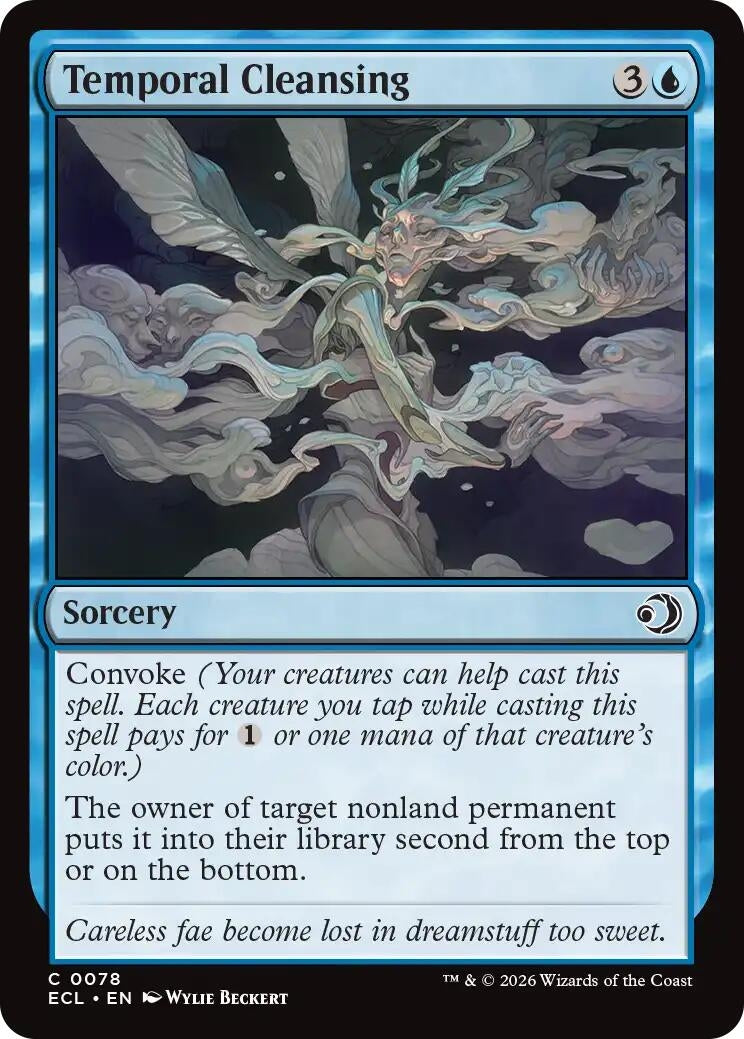 Image for Temporal Cleansing (78) (Lorwyn Eclipsed) (Foil) - Magic: The Gathering