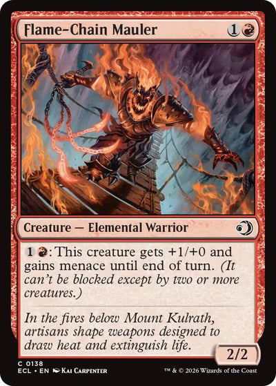 Flame-Chain Mauler (138) (Lorwyn Eclipsed)