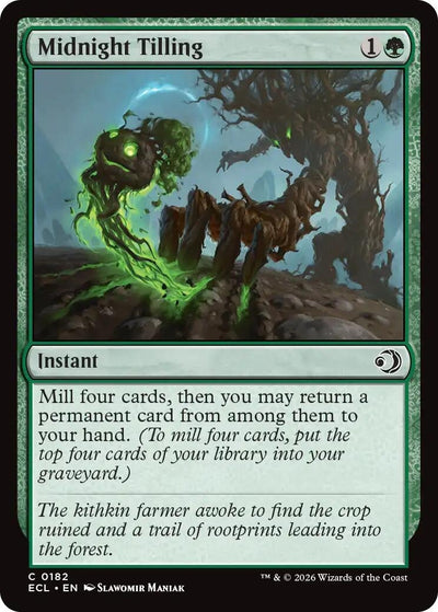 Midnight Tilling (182) (Lorwyn Eclipsed) (Foil)