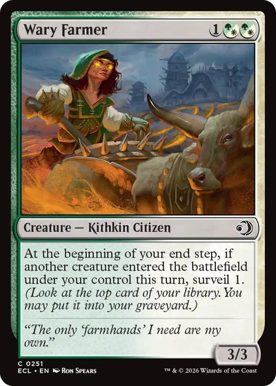 Wary Farmer (251) (Lorwyn Eclipsed)