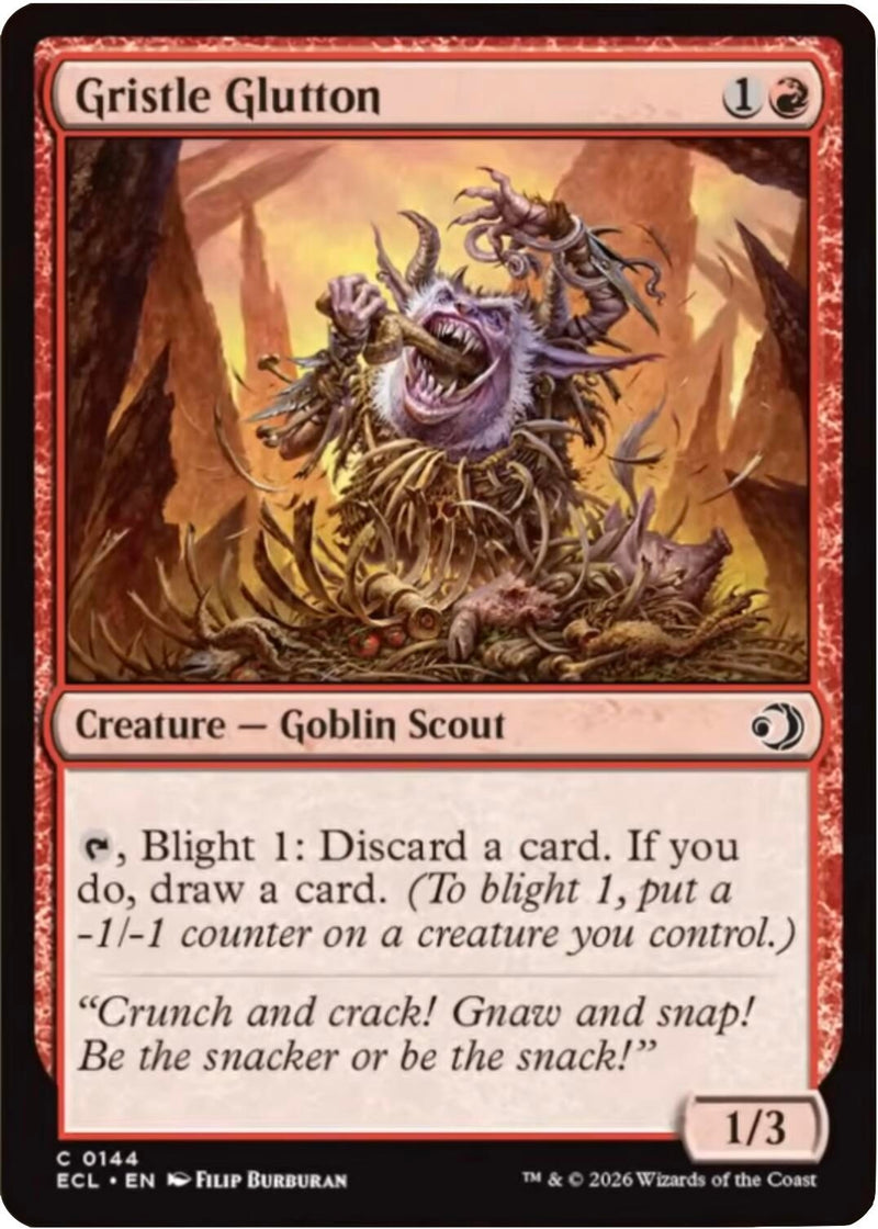 Image for Gristle Glutton (144) (Lorwyn Eclipsed) - Magic: The Gathering