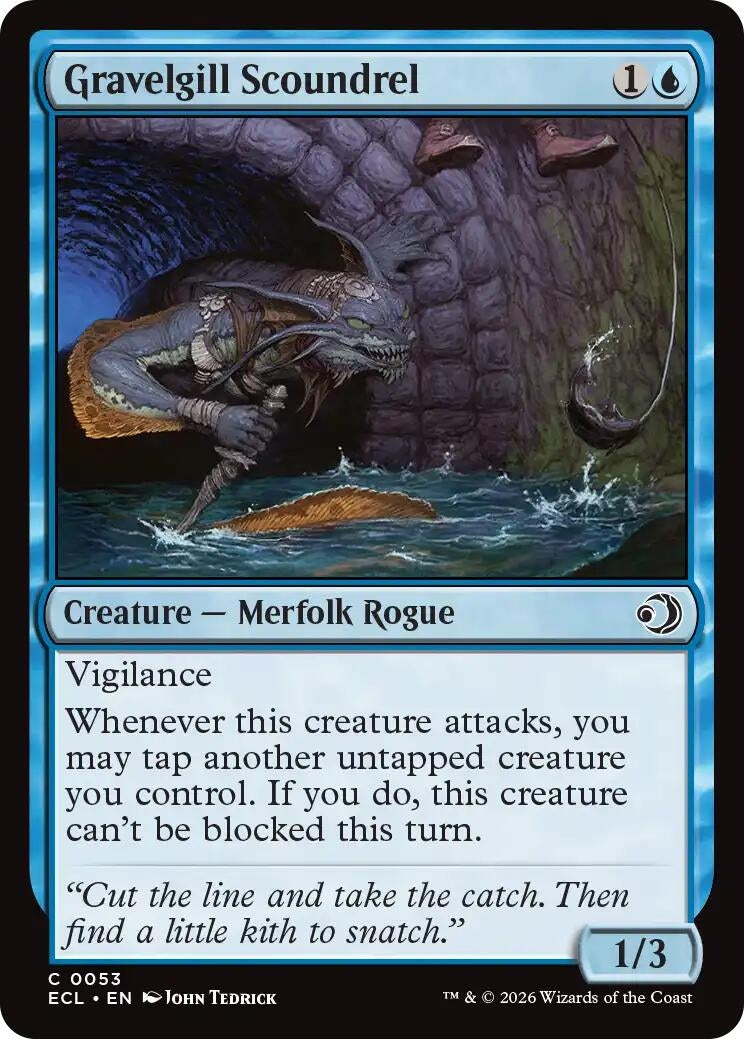 Image for Gravelgill Scoundrel (53) (Lorwyn Eclipsed) (Foil) - Magic: The Gathering