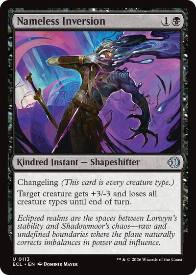 Nameless Inversion (113) (Lorwyn Eclipsed)