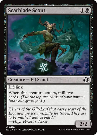 Scarblade Scout (118) (Lorwyn Eclipsed)