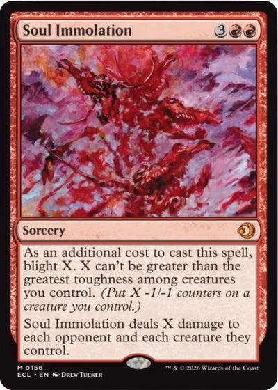 Soul Immolation (156) (Lorwyn Eclipsed) (Foil)
