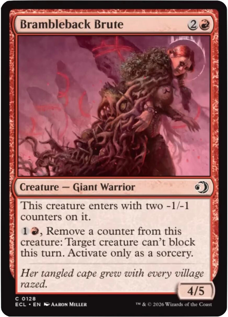 Image for Brambleback Brute (128) (Lorwyn Eclipsed) (Foil) - Magic: The Gathering