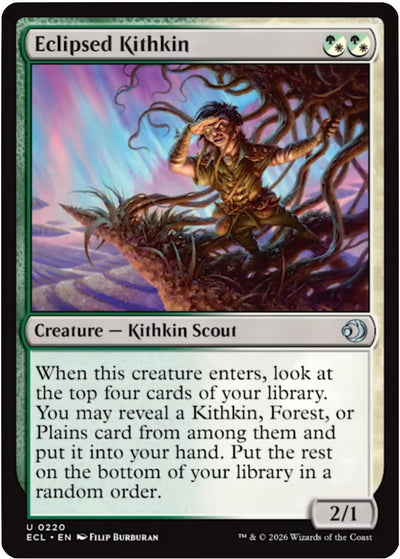Eclipsed Kithkin (220) (Lorwyn Eclipsed)
