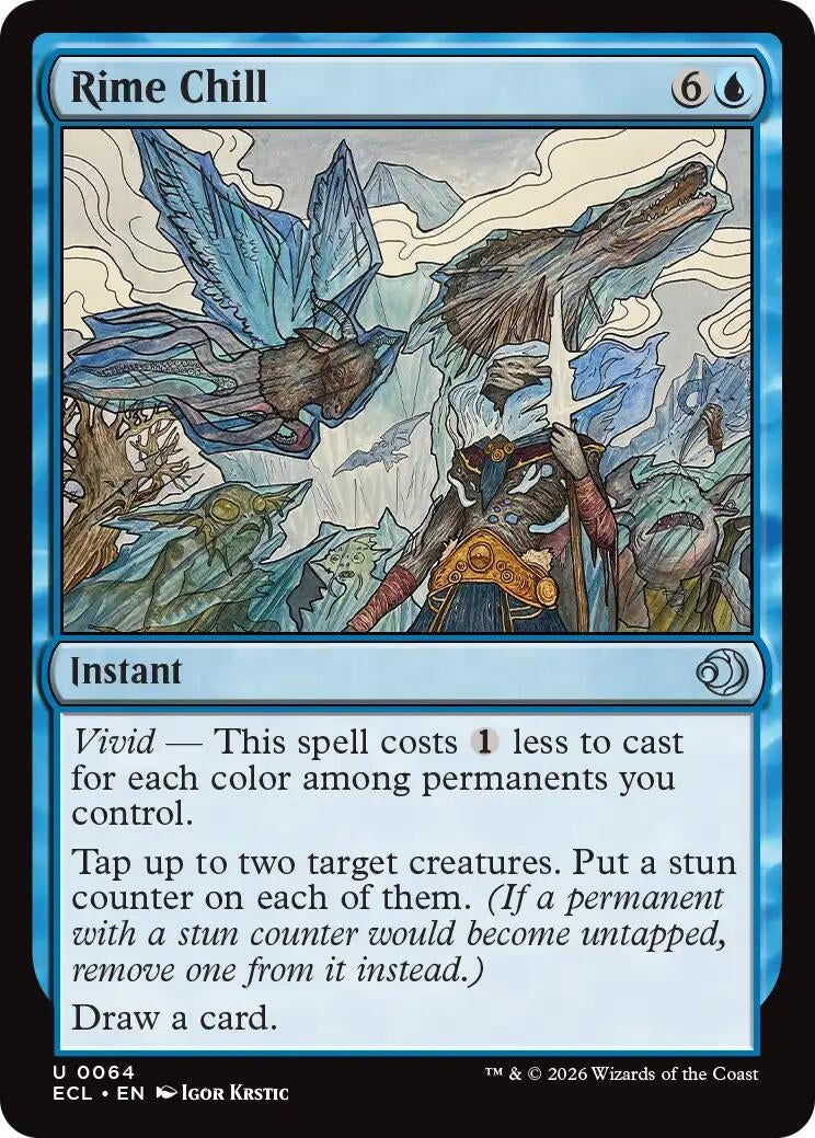 Image for Rime Chill (64) (Lorwyn Eclipsed) - Magic: The Gathering