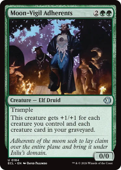 Moon-Vigil Adherents (184) (Lorwyn Eclipsed)