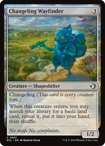 Changeling Wayfinder (1) (Lorwyn Eclipsed) (Foil)