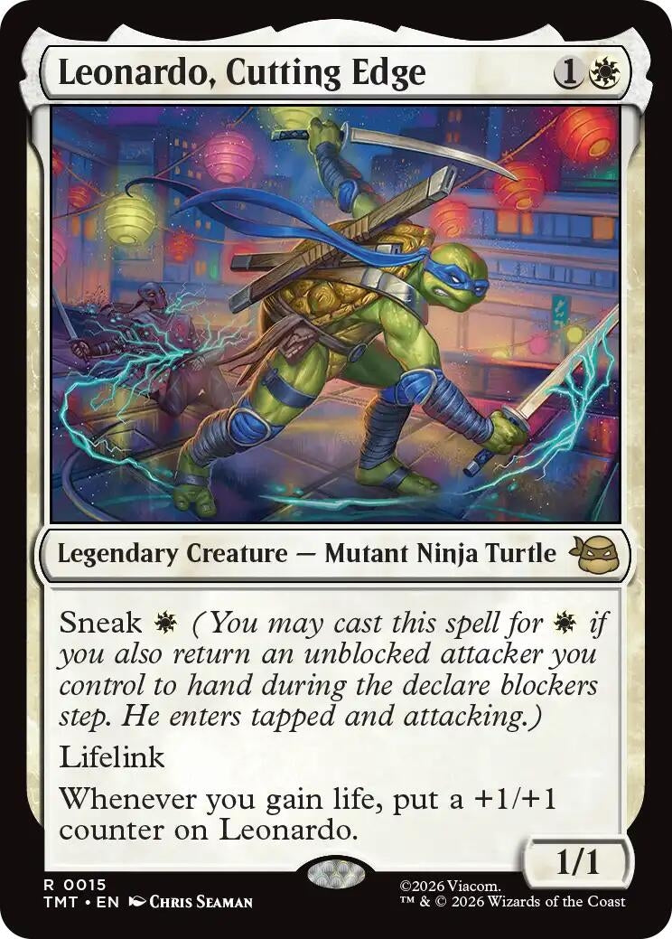 Leonardo, Cutting Edge (15) (Teenage Mutant Ninja Turtles)