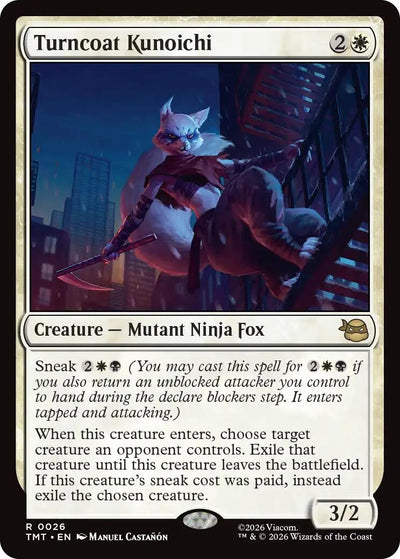 Turncoat Kunoichi (26) (Teenage Mutant Ninja Turtles) (Foil)