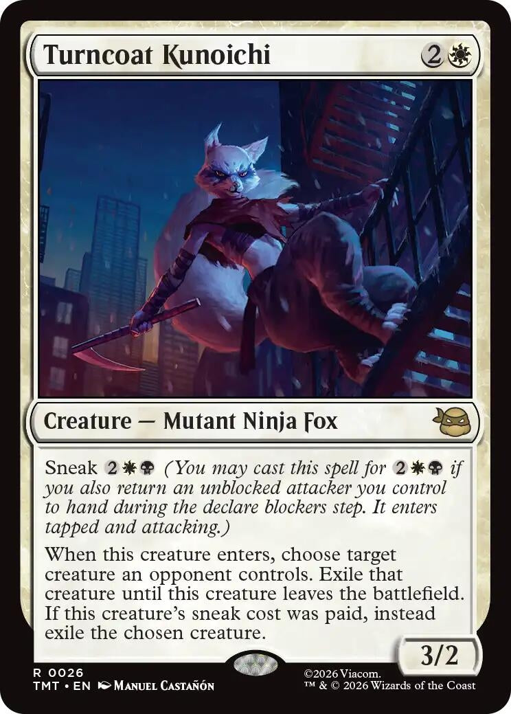 Turncoat Kunoichi (26) (Teenage Mutant Ninja Turtles) (Foil)