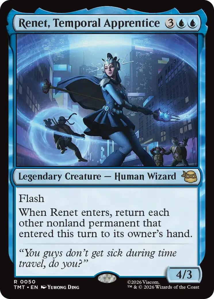 Renet, Temporal Apprentice (50) (Teenage Mutant Ninja Turtles)