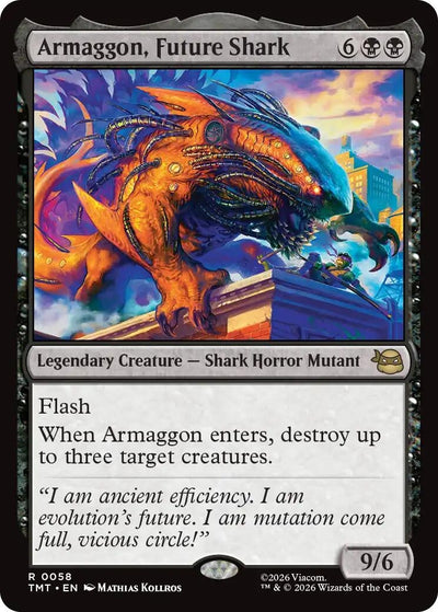 Armaggon, Future Shark (58) (Teenage Mutant Ninja Turtles) (Foil)