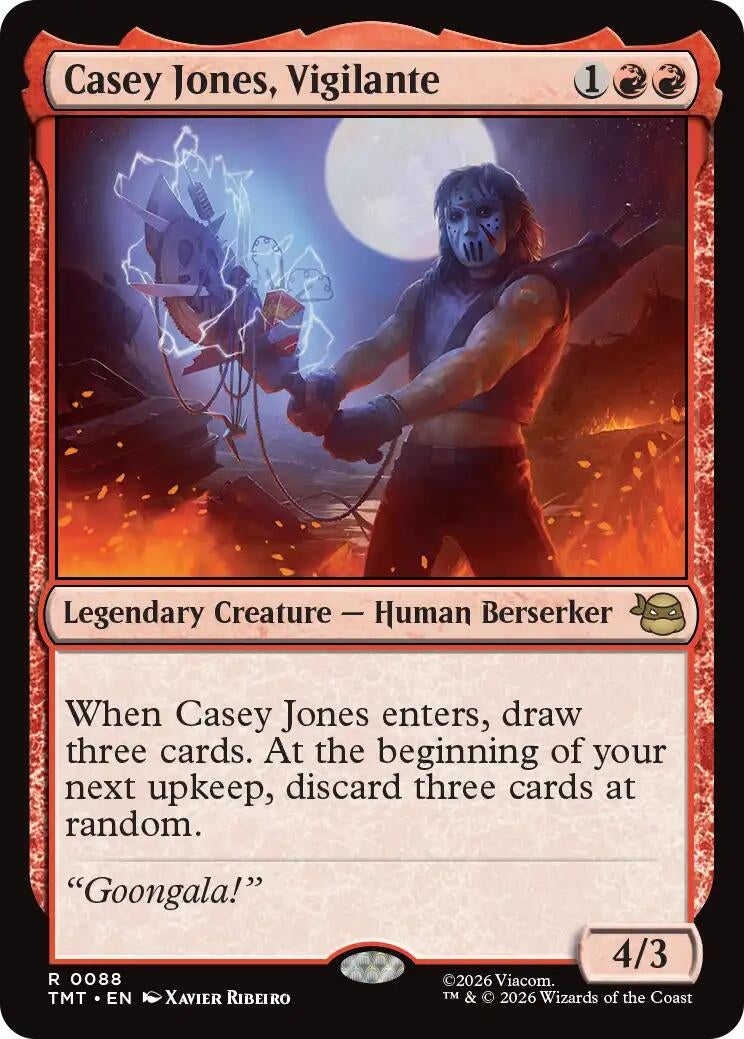 Casey Jones, Vigilante (88) (Teenage Mutant Ninja Turtles) (Foil)