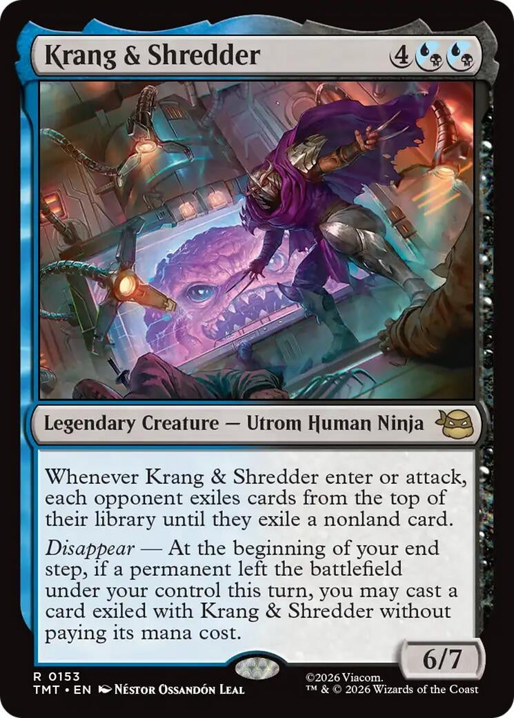 Krang & Shredder (153) (Teenage Mutant Ninja Turtles)