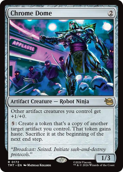 Chrome Dome (172) (Teenage Mutant Ninja Turtles)