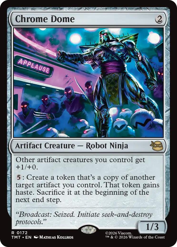Chrome Dome (172) (Teenage Mutant Ninja Turtles)