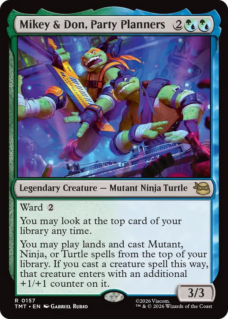 Mikey & Don, Party Planners (157) (Teenage Mutant Ninja Turtles)