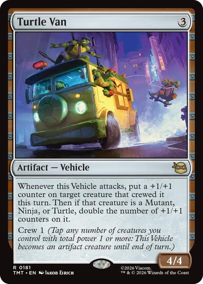 Turtle Van (181) (Teenage Mutant Ninja Turtles)