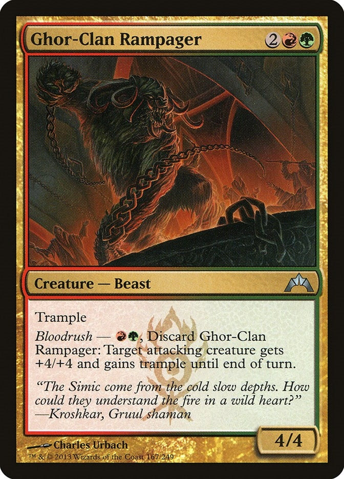 Image for Ghor-Clan Rampager (167) (Gatecrash) - Magic: The Gathering