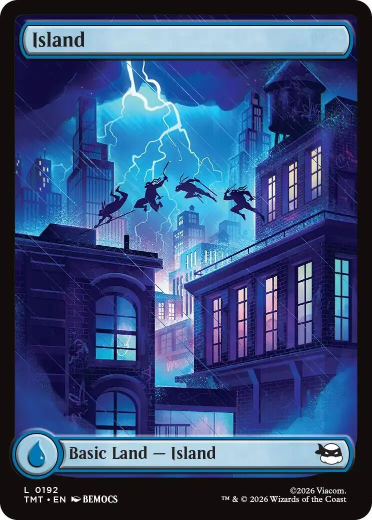 Island (0192) (192) (Teenage Mutant Ninja Turtles) (Foil)