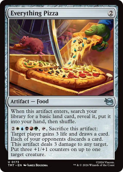 Everything Pizza (173) (Teenage Mutant Ninja Turtles) (Foil)