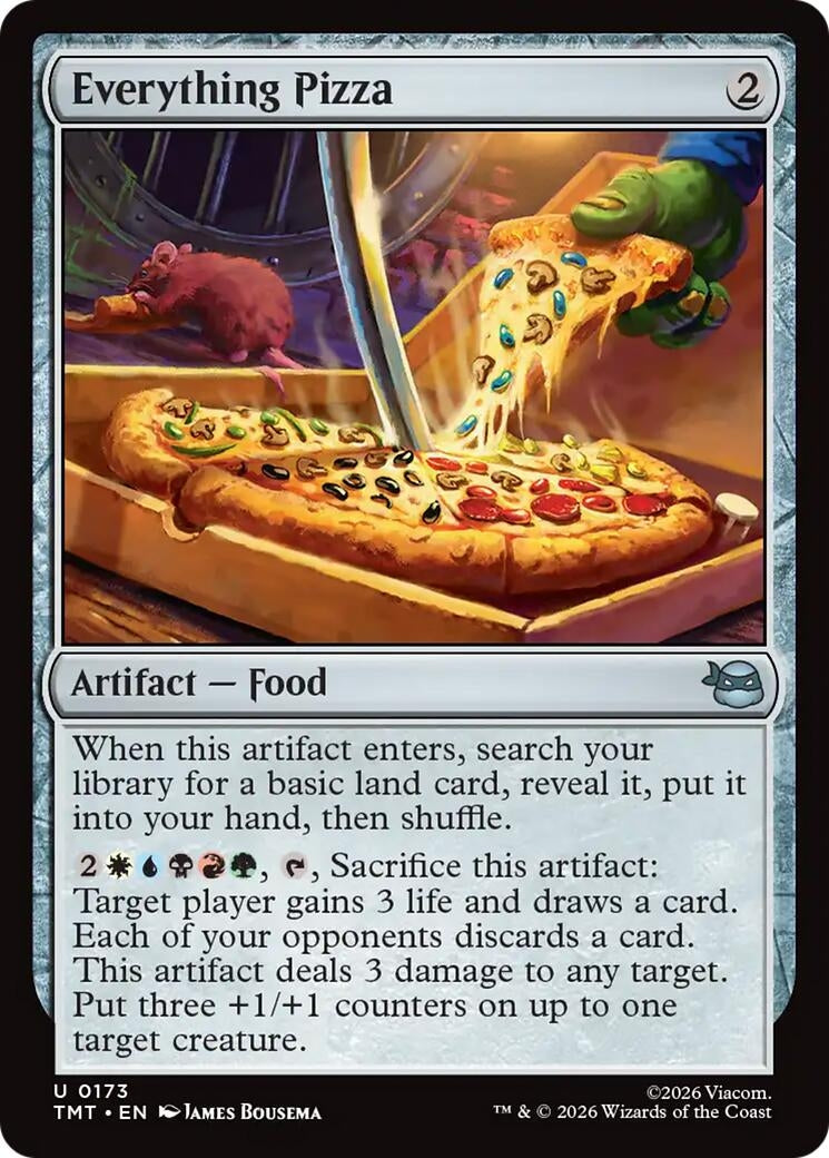 Everything Pizza (173) (Teenage Mutant Ninja Turtles) (Foil)