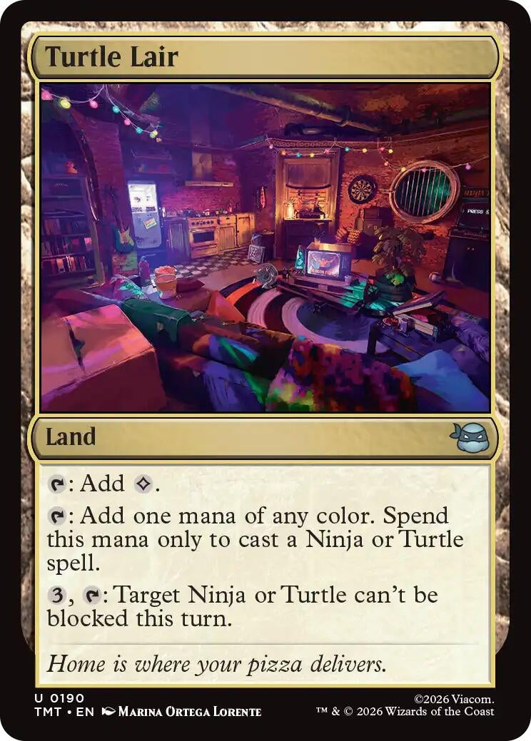 Turtle Lair (190) (Teenage Mutant Ninja Turtles)
