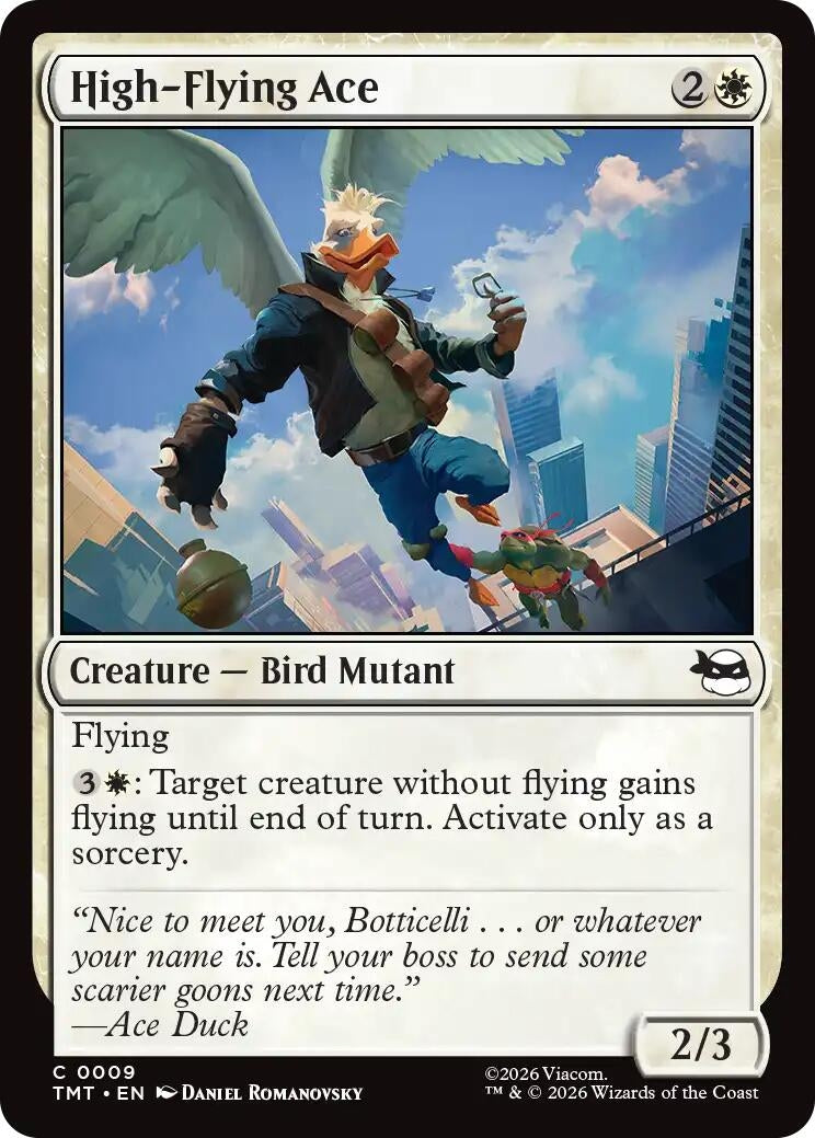 High-Flying Ace (9) (Teenage Mutant Ninja Turtles) (Foil)
